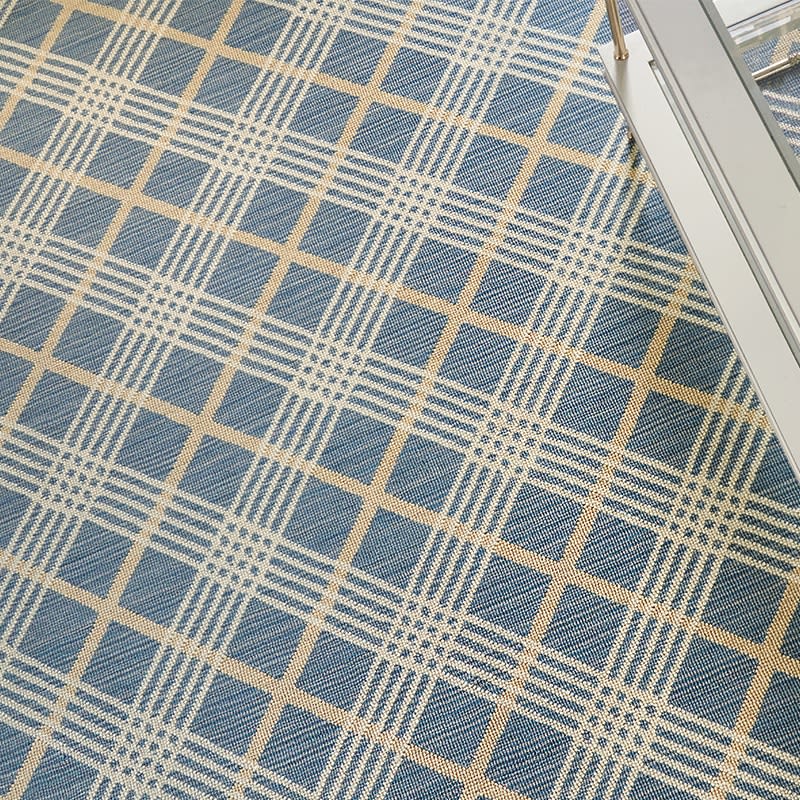 Sands Point. Coastal Plaid. Surf/Ivory. 